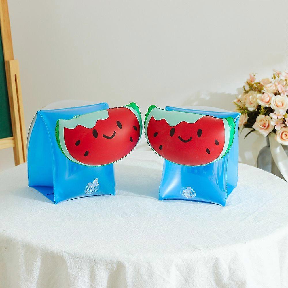 2Pcs Shark Baby Swimming Arm Ring Child inflatable Cute Pool Float Boy Girl Pink Blue Safety Training Swimming Circle Float Ring
