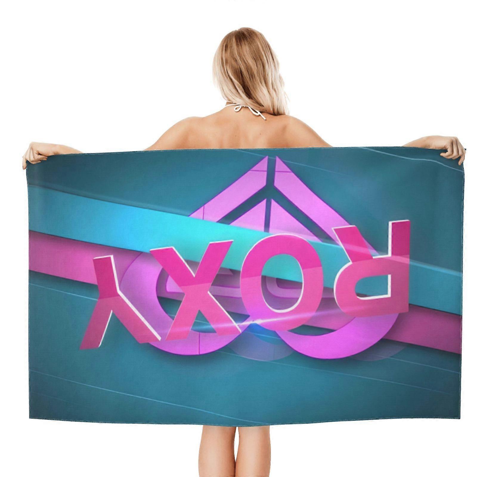 Roxy-2 Serviette de bain Serviettes unisexes Serviette de mode Serviettes de plage en fibre superfine-DW633
