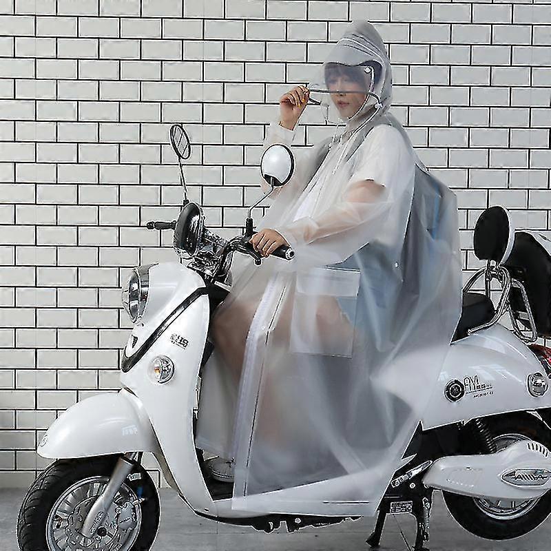 Rain Poncho Waterproof Raincoats With Hood Zipper Outdoor Hiking Biking Unisex Rain Cape Men Women Long Rain Jacket With Pockets Ns2