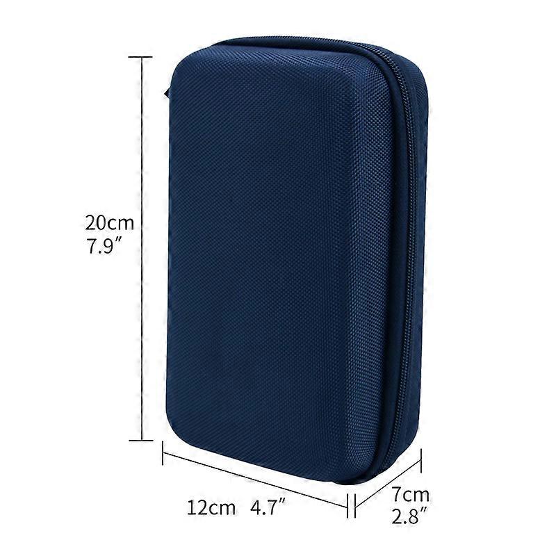 Digital Multimeter Bag Tool Bag Black For Toolkit Multi-Purpose Tool Bag Shockproof Bag EVA Box Case 20*12*7*cm Pocket Toolk