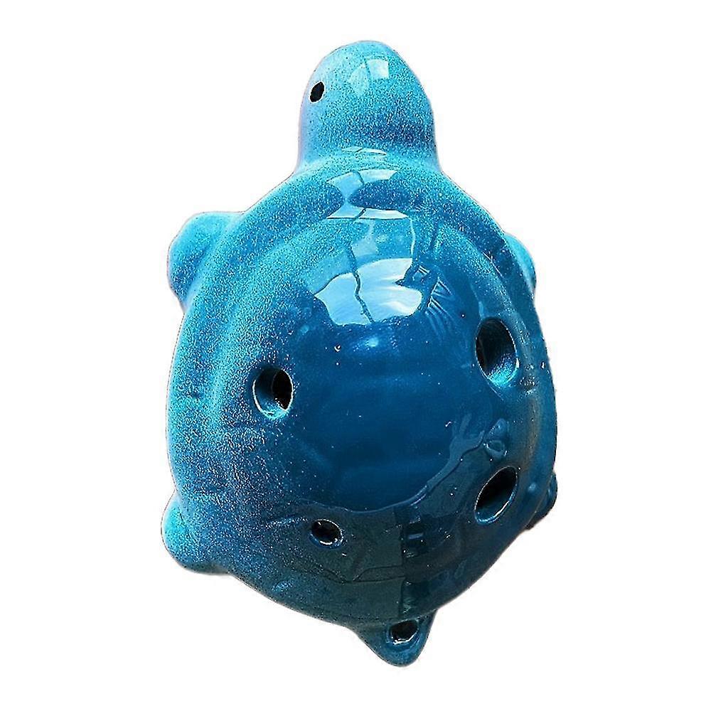 6 Hole Ocarina Tortoise Shaped Ocarina Music Instrument for Beginner Performer Portable Decor