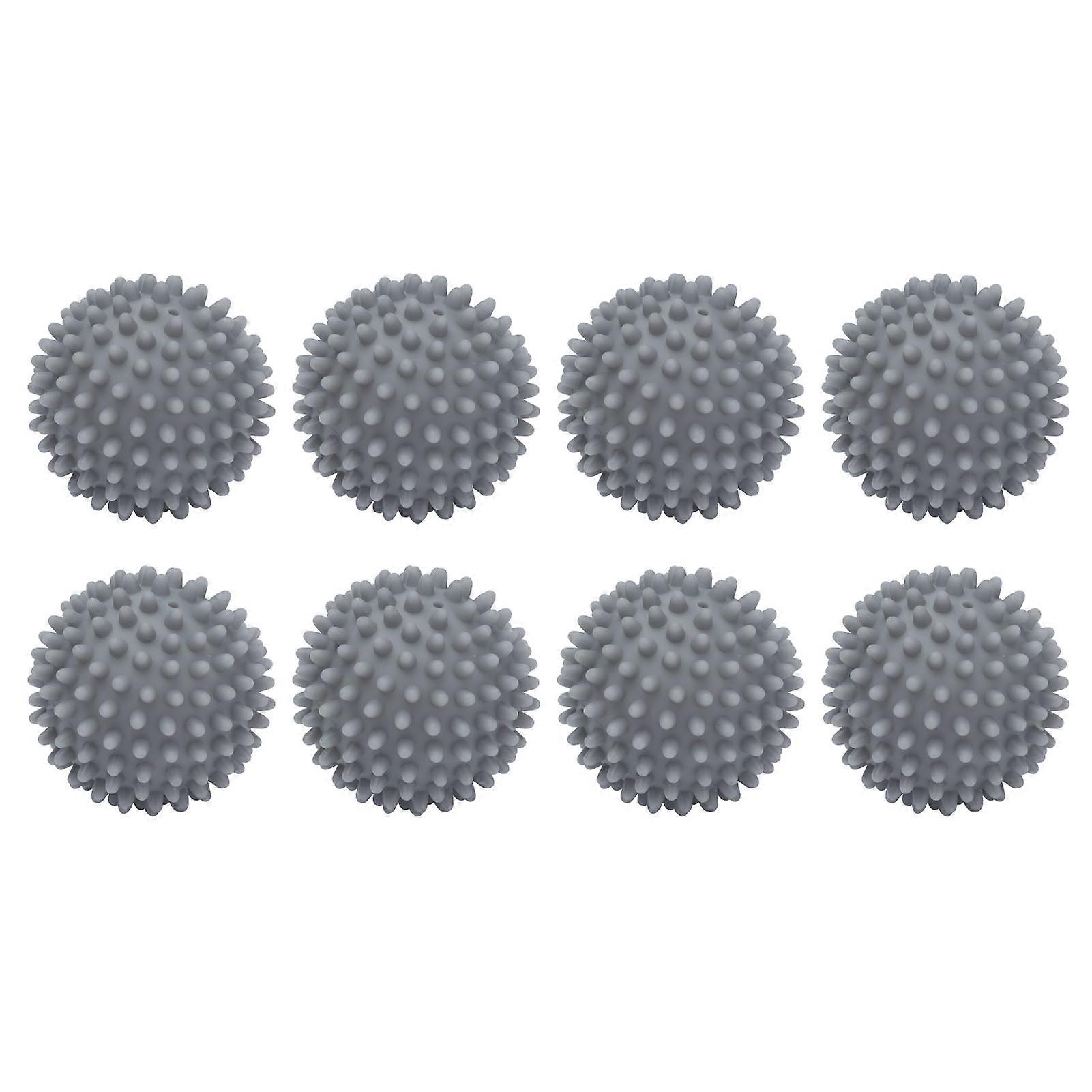 8PCS Clothes Drying Ball Silicone Reusable Drying Ball for Drying Machine 6cm