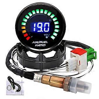 2 52mm Gauge Air Fuel Ratio with Narrowband Sensor LED Meter Gauge 2 52mm Gauge Air Fuel Ratio with Narrowband Sensor LED Meter Gauge