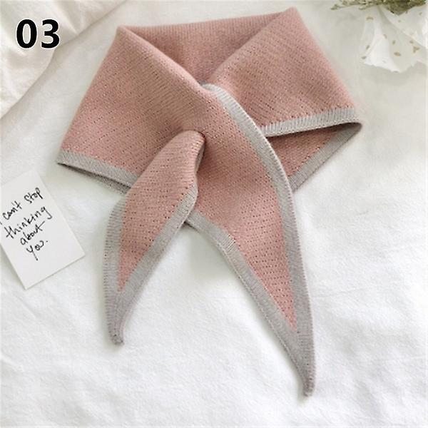 mote høst og vinter ull strikket skjerf kvinner vinter mini skjerf