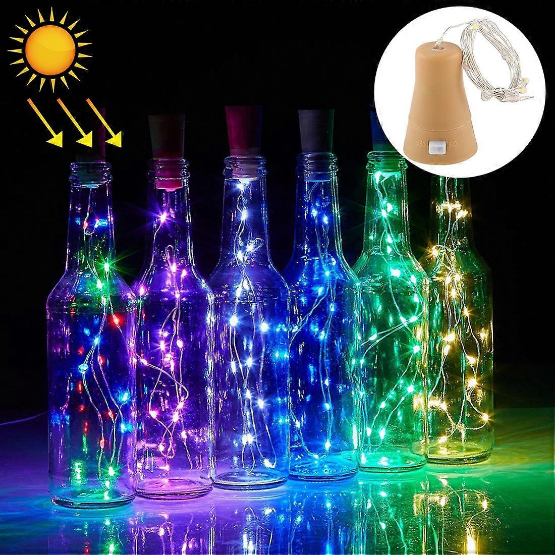 1m 10 LEDs SMD 0603 Solar Powered Copper Wire String Light Fairy Lamp