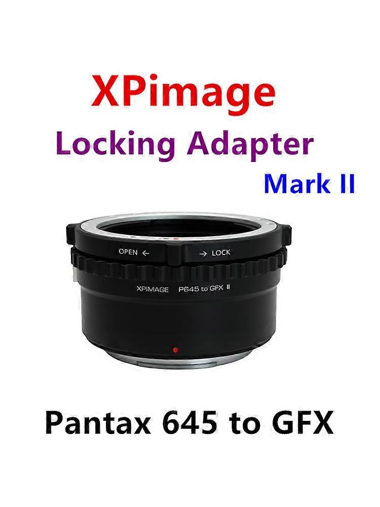 XPimage adapter Ring for PANTAX645 Lens to FUJI GFX Camera adapter ring is applicable to pantax645 lens to 50S5 50R 100S Camera