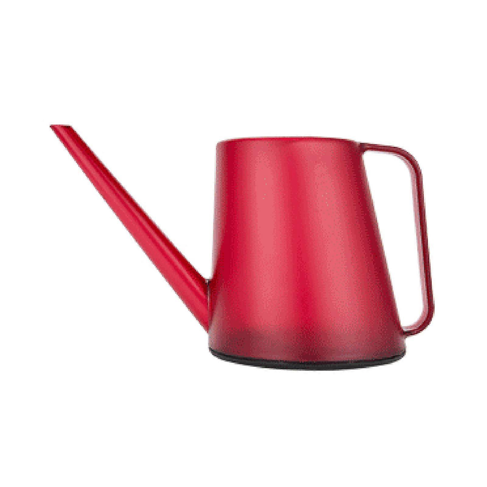 Frosted Flower Watering Jug with Handle Large Capacity 1.8L Long Mouth Kettle