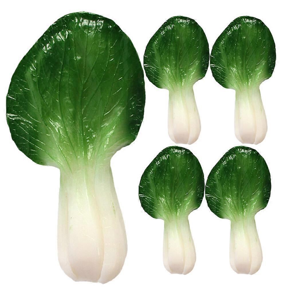 5pcs Artificial Vegetables Fake Vegetable Model Simulation Vegetables Model Photography Props