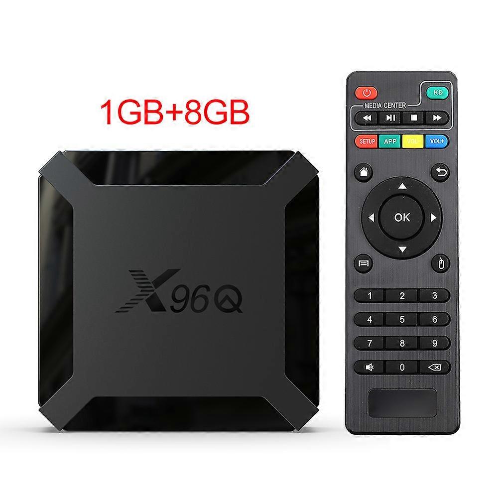 X96Q TV Box Android 10 8 GB 16 GB Allwinner H313 Quad Core 4K 60 klatek na sekundę Smart TV 2.4G Wifi Google Playstore Dekoder Odtwarzacz multimedialny