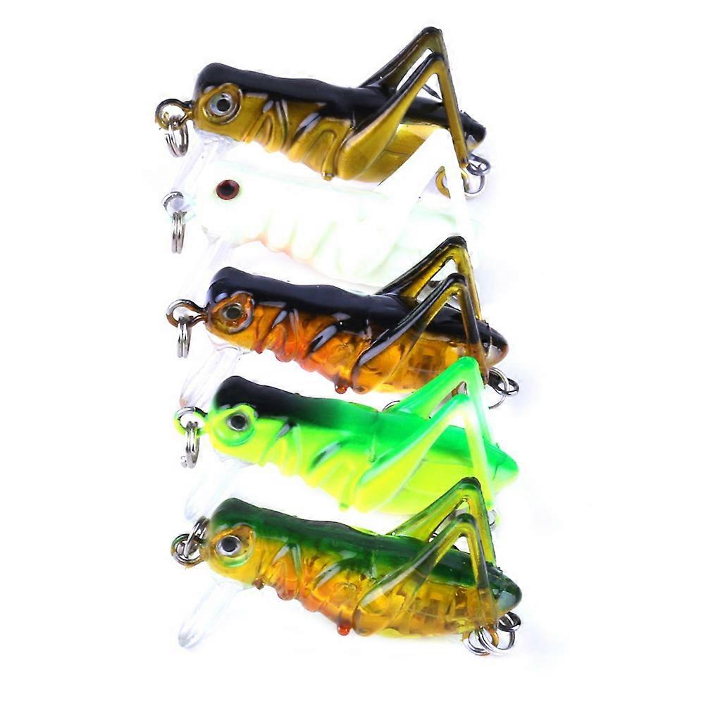 5 PCS Angelgeräte Schwimmende Angelköder Angelköder Angelköder Künstliche Köder