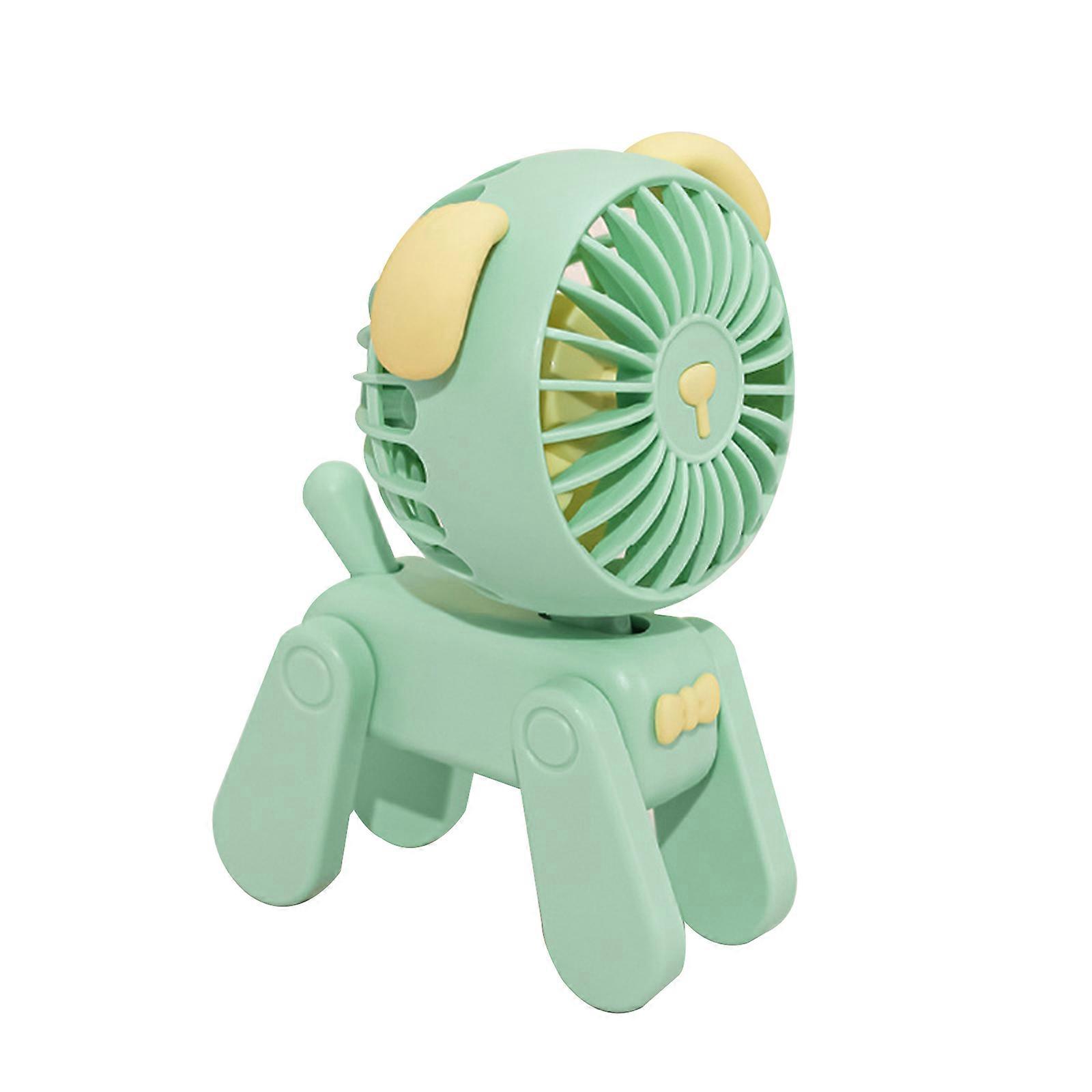 30% OFF-Handheld Fan Portable, Mini Hand Held Fan with USB Rechargeable Battery, 3 Speed Personal Desk Table Fan with Base, 3-13 Hours Operated Small