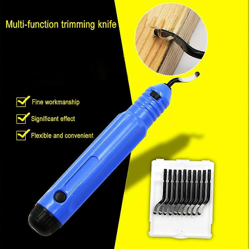 100% New Upgraded DIY Copper Tube Reamer Tool Parts Trimming Knife with Deburring Handle and Burr Scraper