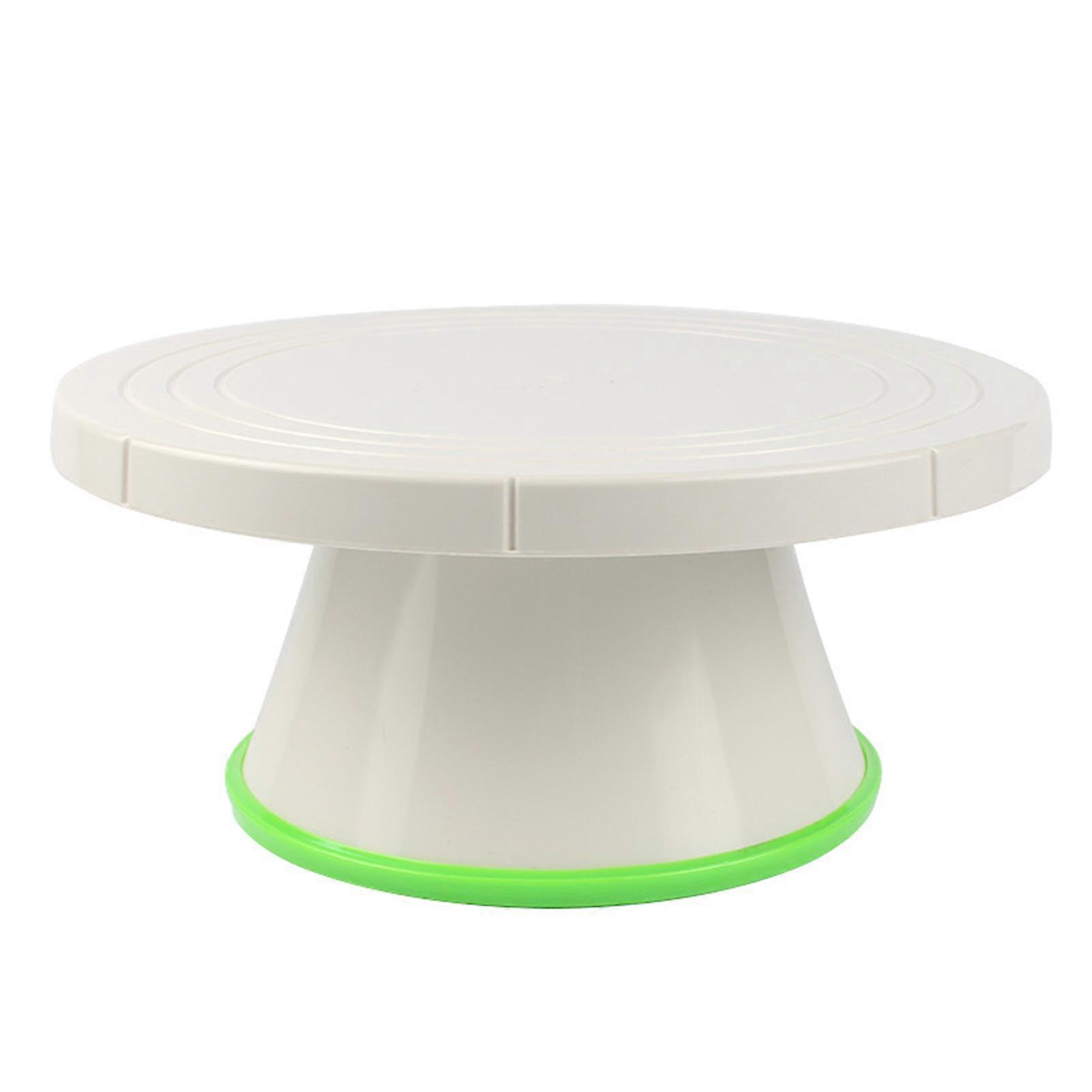 Cake Turntable Food Grade BPA Free Anti-skid Dessert Display Stand Cake Rotary Table DIY Decorating Tool Jikaixiang