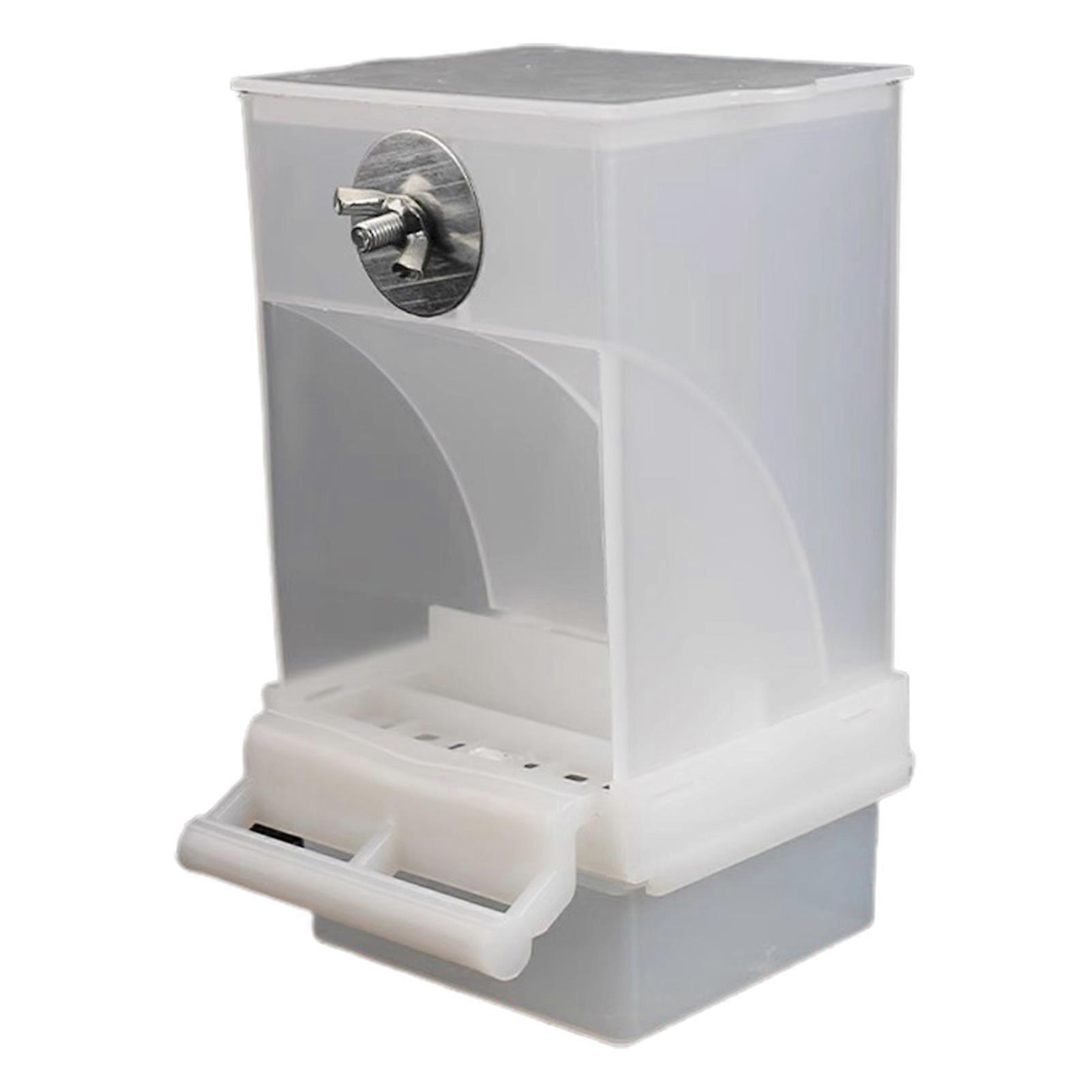 QingHai Bird Feeder Convenient Spacious Automatic No Mess Anti-Splash Easy to Use Bird Feeder for Small Birds