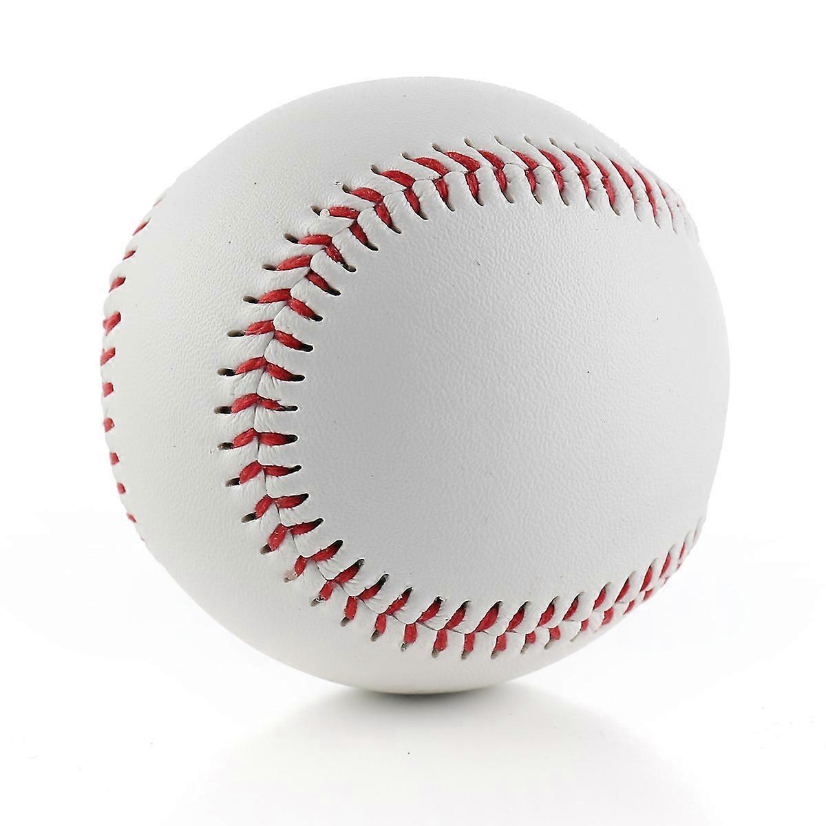 Premium Leather Covered Training Baseballs - Set of 2 Unmarked Balls for Optimal Performance and Skill Development