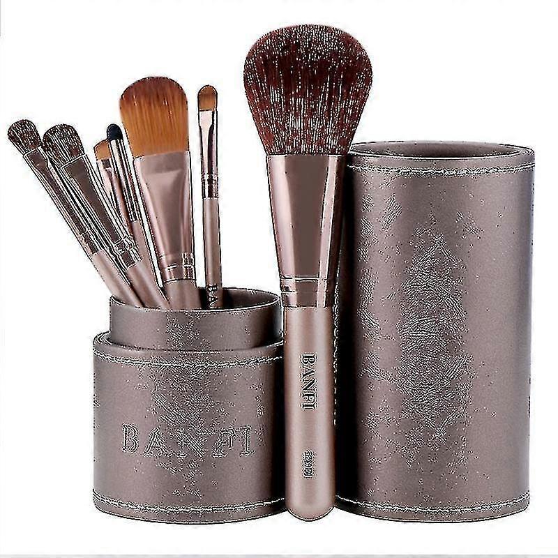 Laiqiankua 7pcs /makeup Professional Foundation Lipstick Blush Set