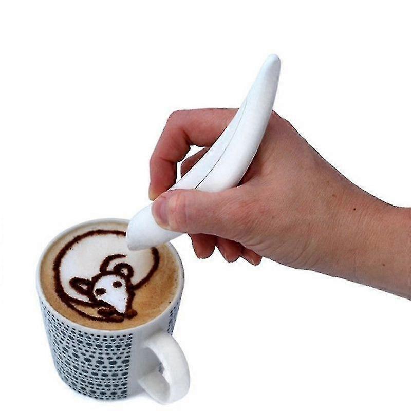 Electrical Latte Art Pen for Coffee Cake