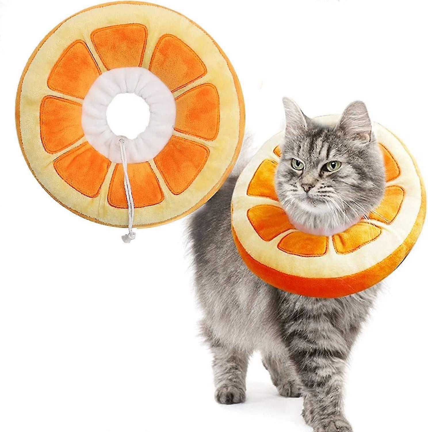 Runmeihe Cat Cone Collar Recovery Collar,adjustable Cat Cone ,soft Elizabethan Collar For Wound