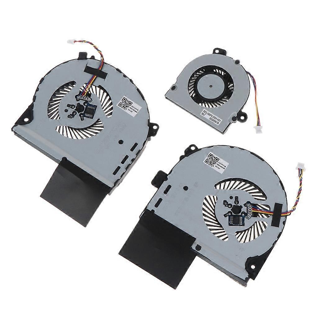  Laptop CPU Fans Radaitor Set DC12V for rog GL703 GL703GS GL703GM Cooling Fan