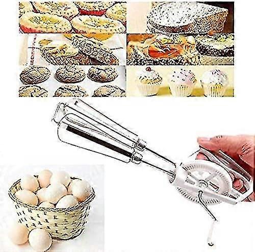Stainless Steel Swivel Hand Mixer Kitchen Tool