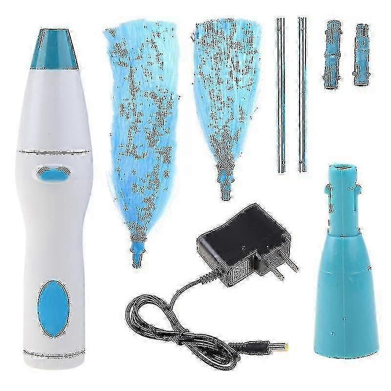 Electric Duster Rechargeable Dust Removal Brush Extendable Rotary Cleaning Tool