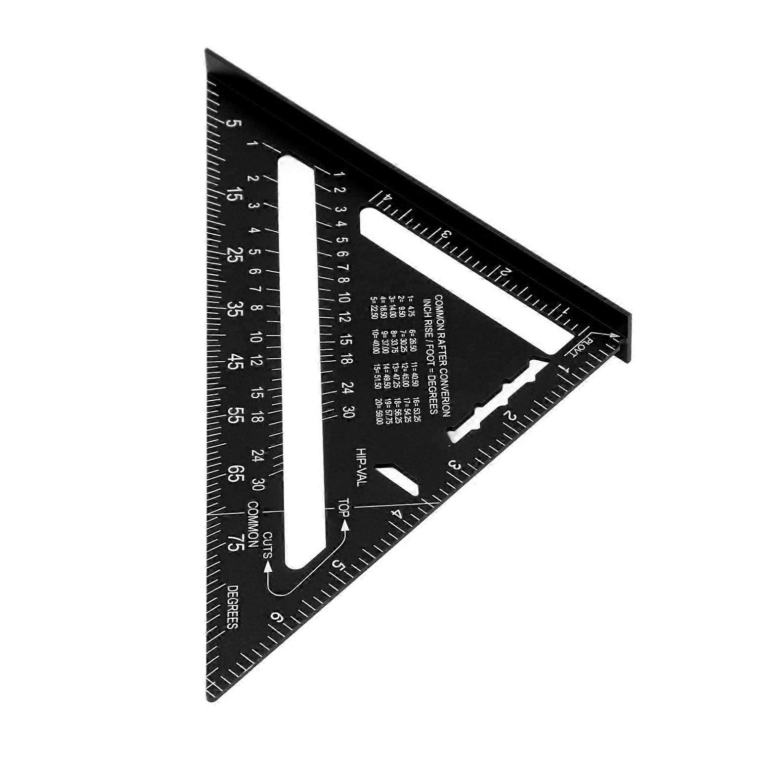 carpenter square tool aluminum alloy triangular ruler Carpenter Square 7in