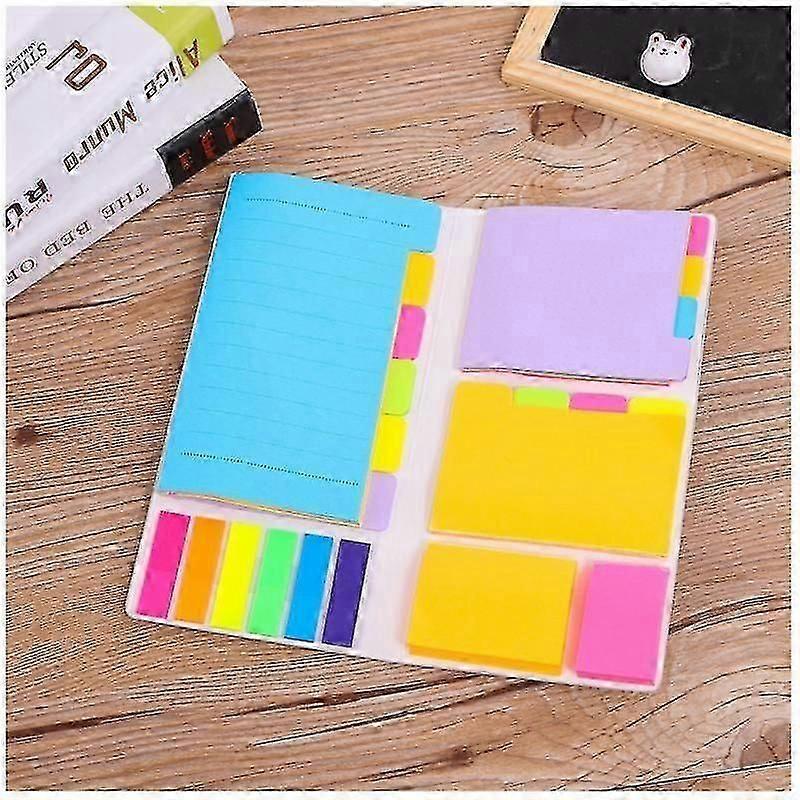 Post-it Set, Post-it Label, 410 Pieces, Separate Post-it Notes, School Supplies, Office Supplies, Planner Post-it Notes, Post-it Note Divider Labels