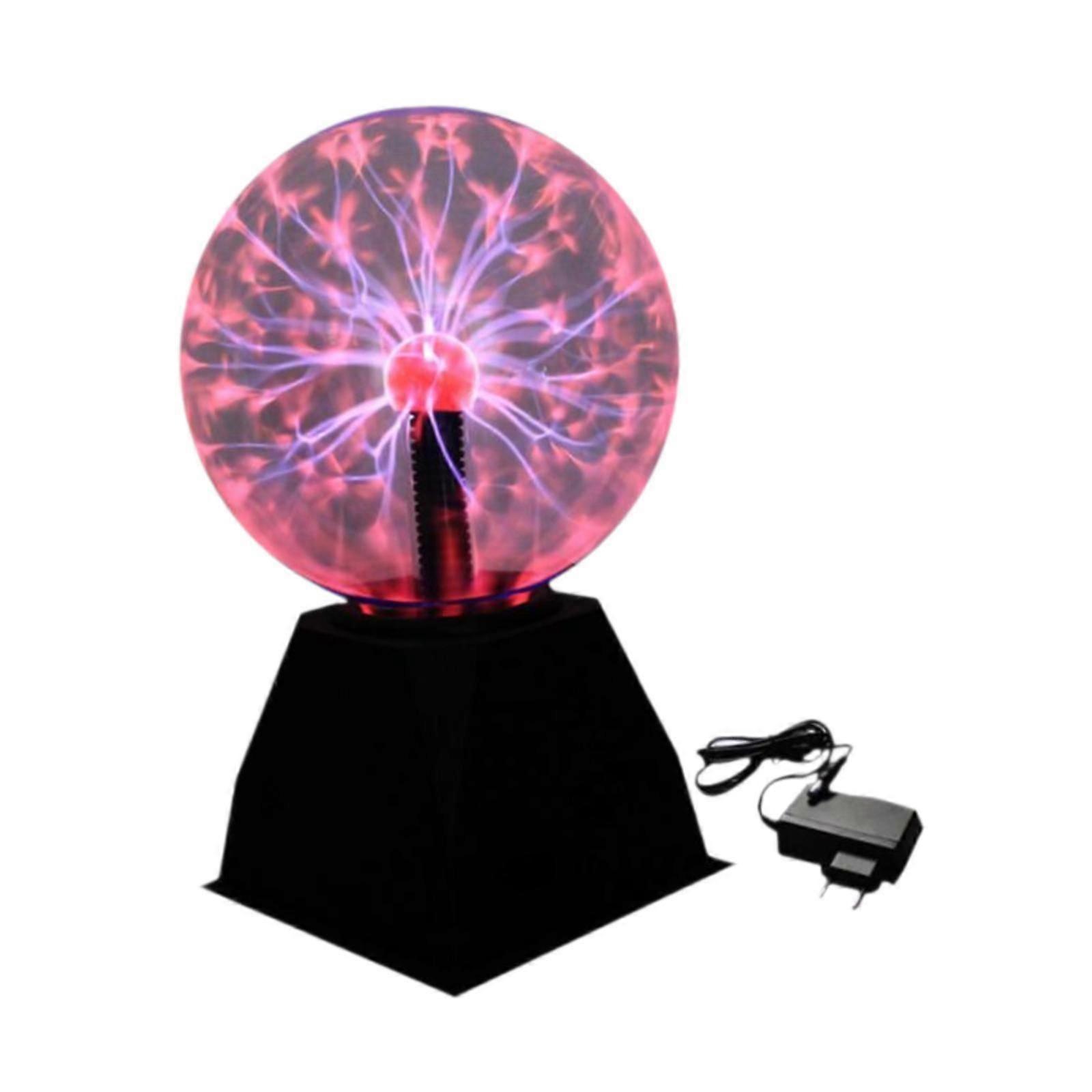 レッドプラズマボールタッチセンシティブサウンドは、子供大人ギフトノベルティ玩具のために活性化されます