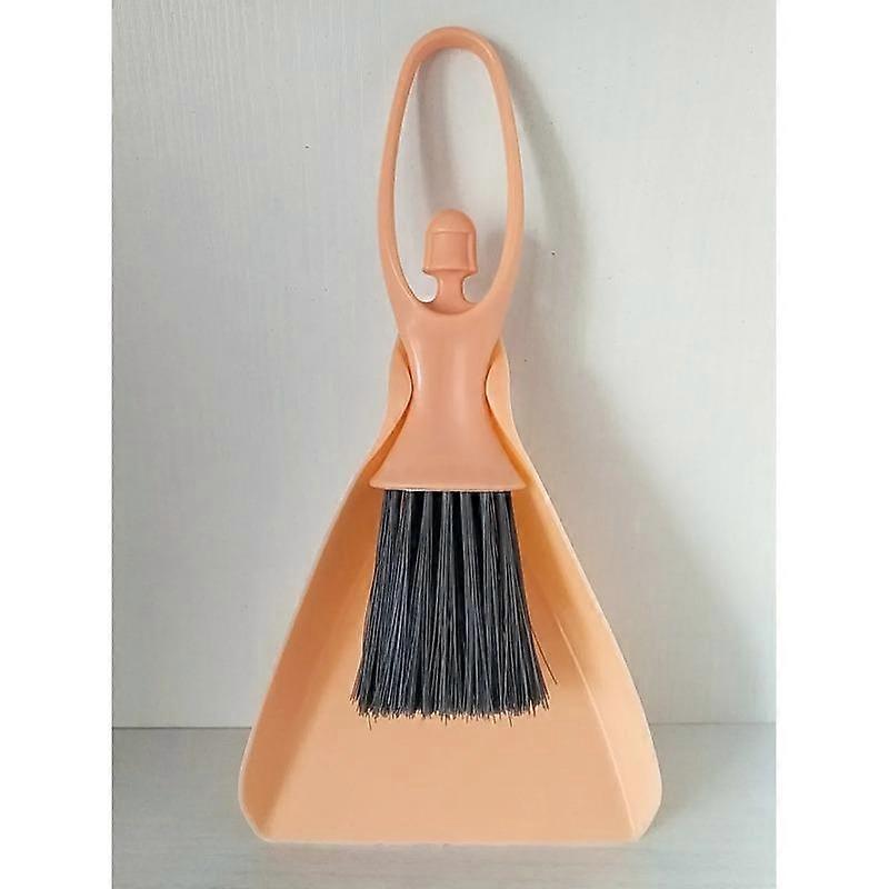 Small Broom Dustpan Set Mini Broom Desktop Cleaning Brush Dustpan Wiping Keyboard Gadget Small Dust Sweeping