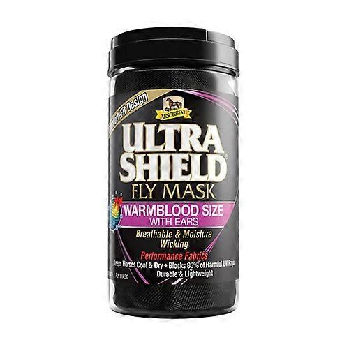 Absorbine Ultra Shield Fly Mask 带耳朵温血，1 支