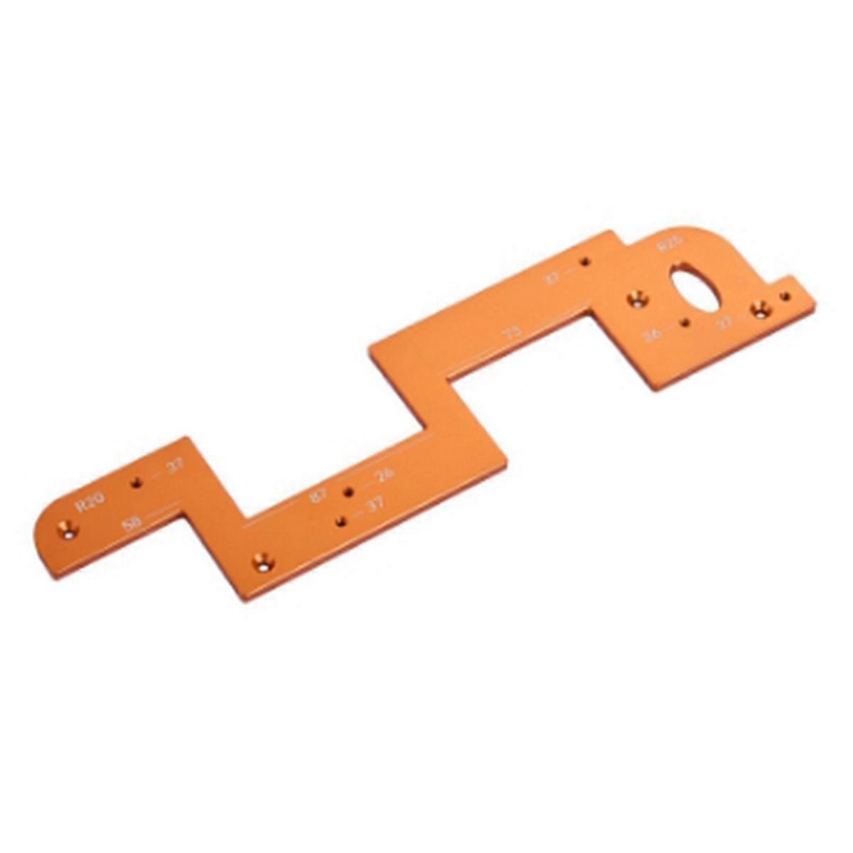 Cabinet Slotting Tool Handle Slotting Mold Arc Slotting Suitable for Wardrobes and Kitchens Woodwor