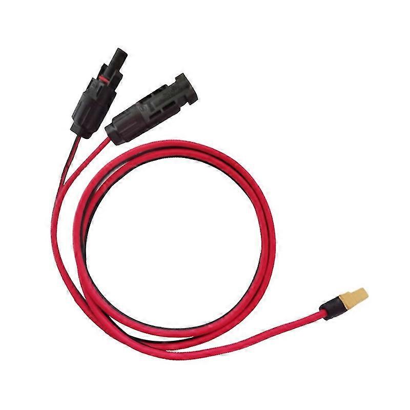 Solar to XT60 Adapter Cable for Connector Connect Solar Panel for Lipo Battery and Solar Generator