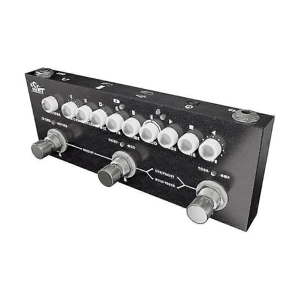 Cube-baby Guitar Multi Effects Pedal With Ir Cab,9 Model Delay Reverb Phase Distortion For Electri