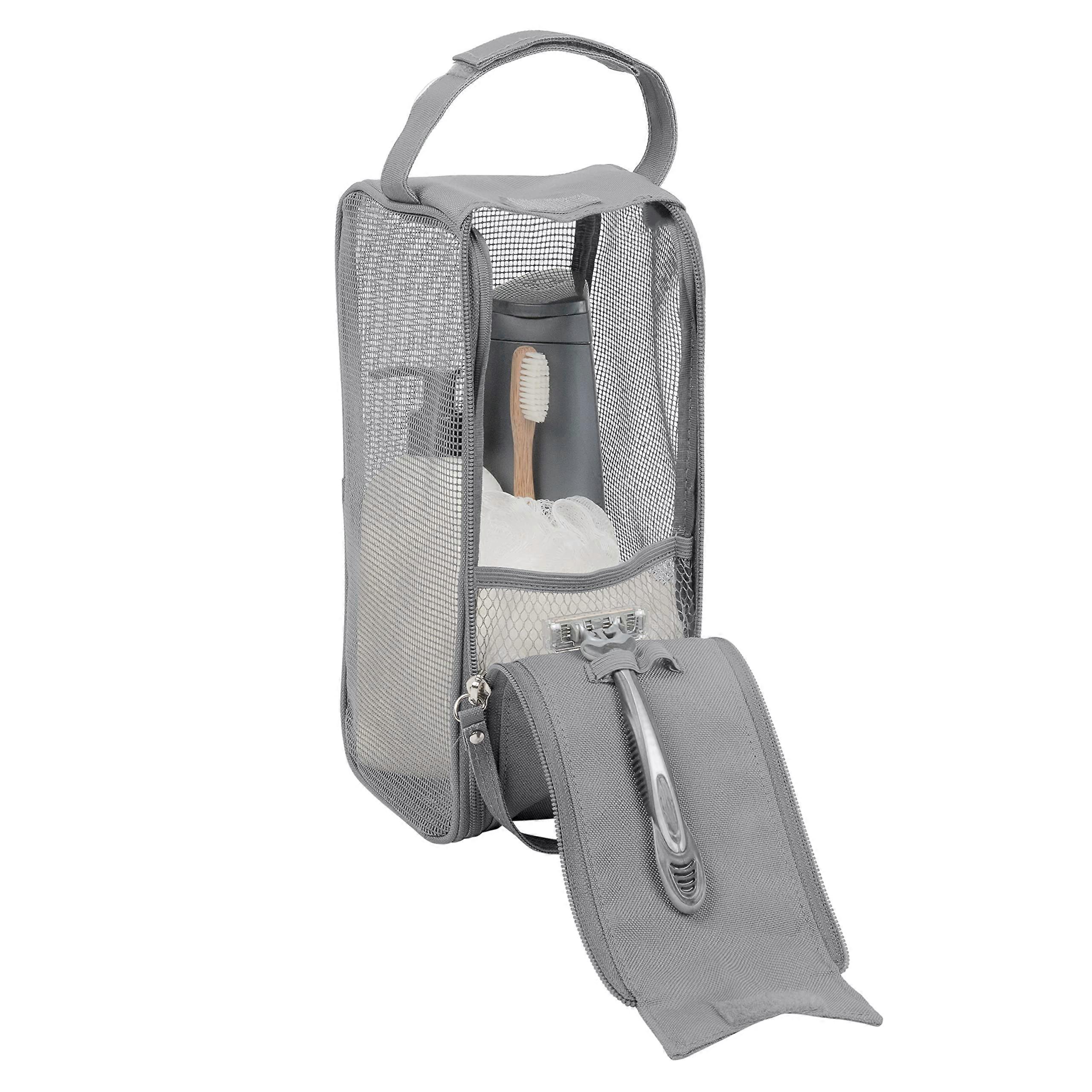 Hanging Mesh Toiletry Bag | Travel Organizer | Great for Dorm, Gym, Back to School
