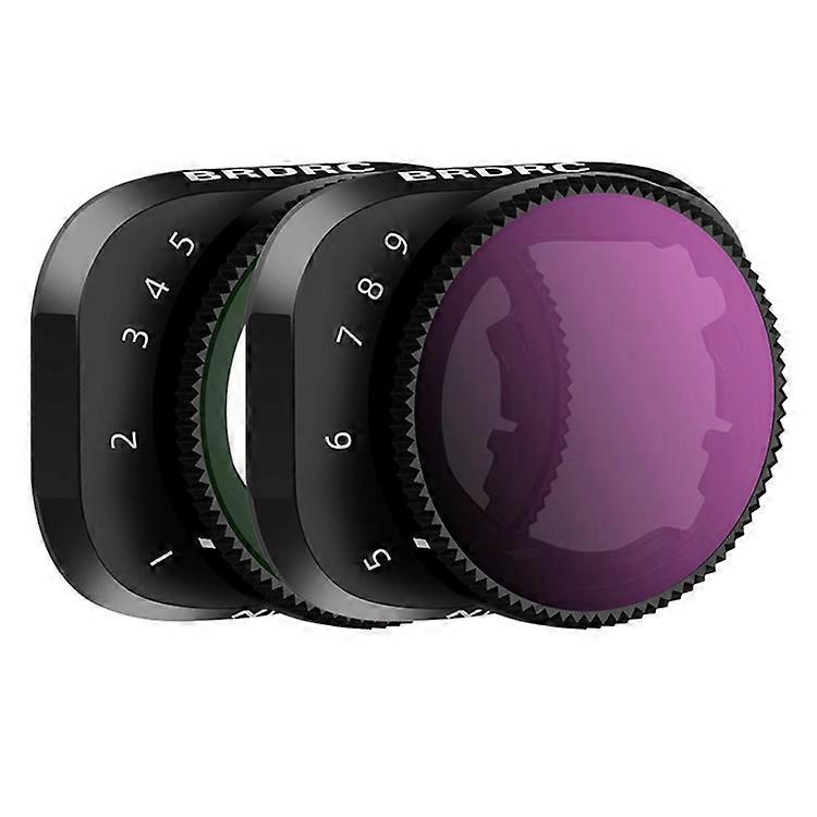 BRDRC VND2-5+ND5-9 2Pcs Filter Set Compatible For DJI Mini 3 Pro