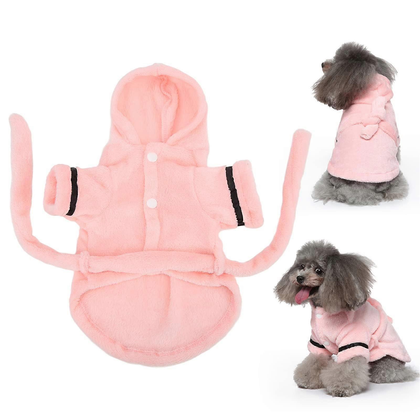 Dog bathrobe towel, medium