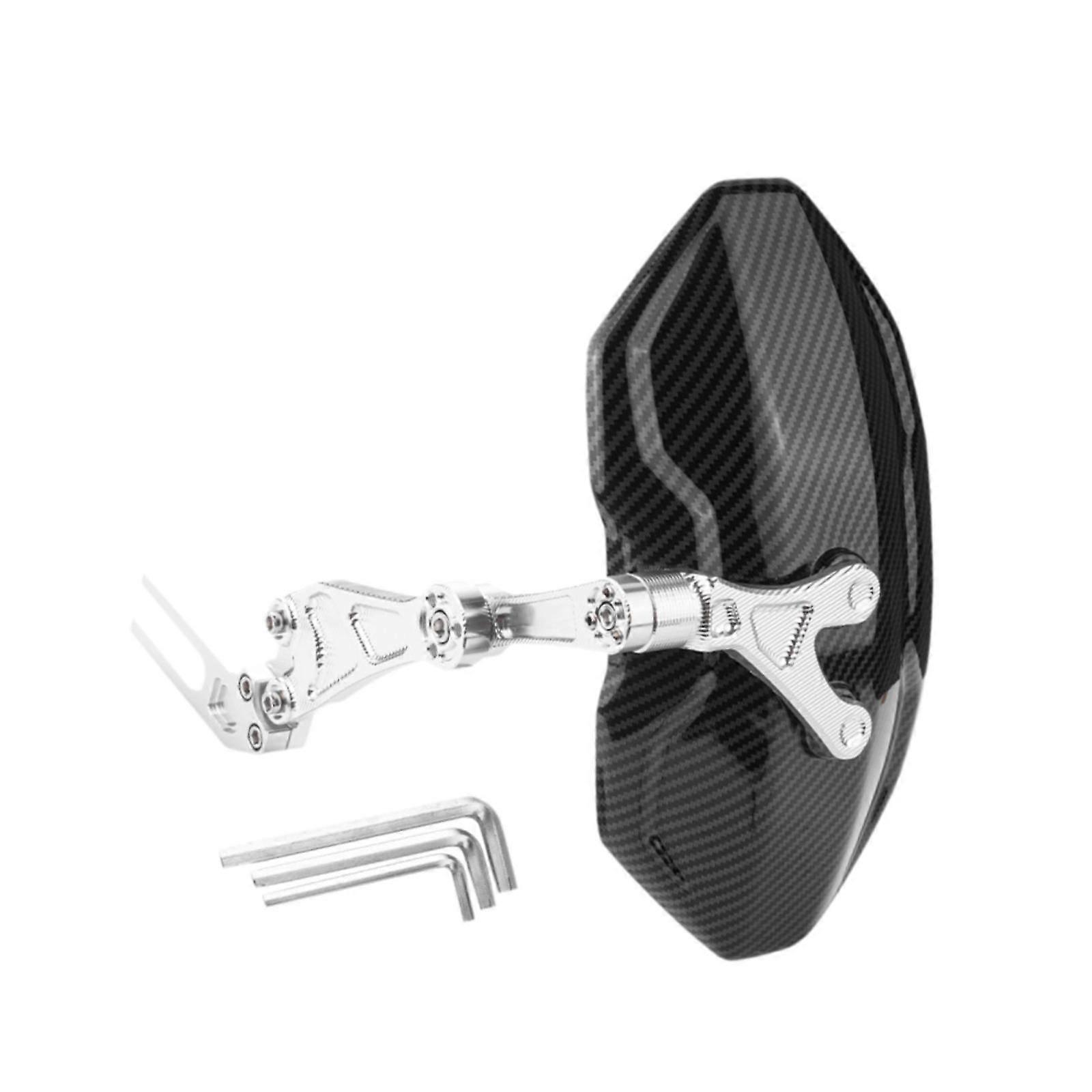 Generisk bakre stänkskärm skärm bakskydd modifieringstillbehör utbyte svart