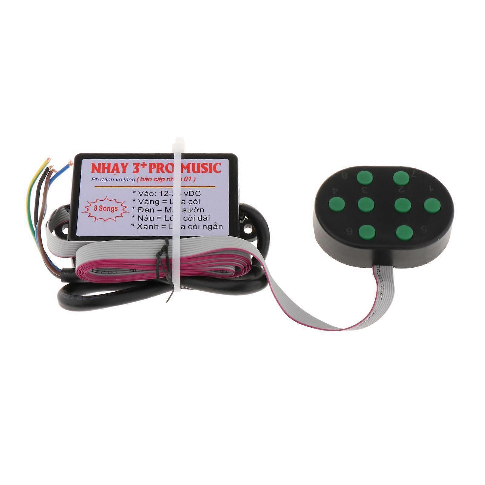 Car Horns Controller Sound Control Unit Waterproof 12-24V Convenient Various