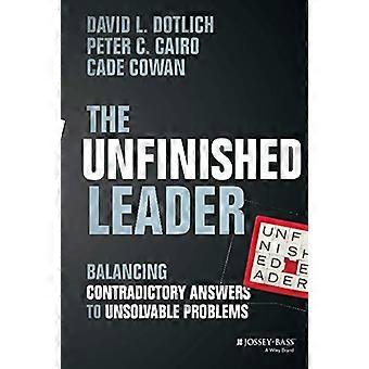 The Unfinished Leader Balancing Contradictory Answers to Unsolvable Problems