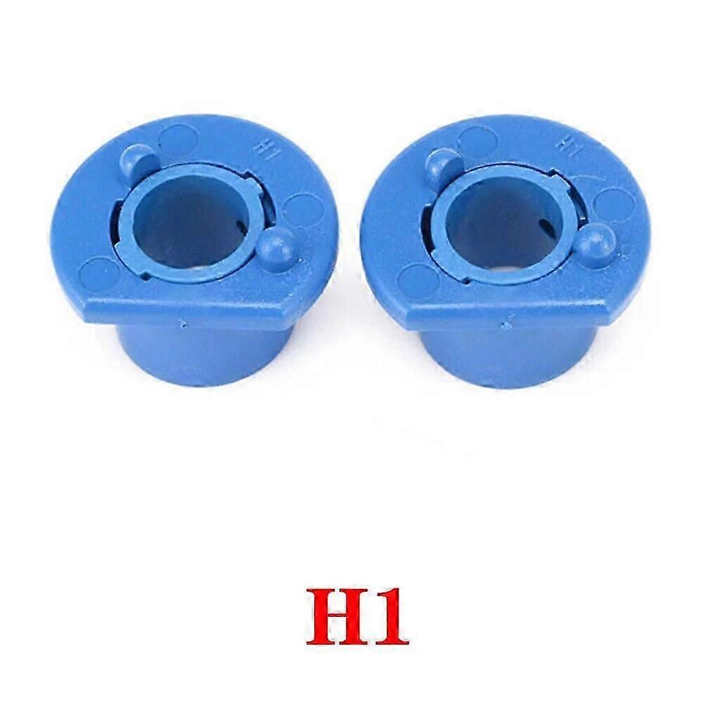 High quality2PCS ABS H1 H4 Car LED Headlight Lamp Bulb Base Headlight Bulb Adapter Sockets Retainer Holder For Halogen Capsule Headlamps