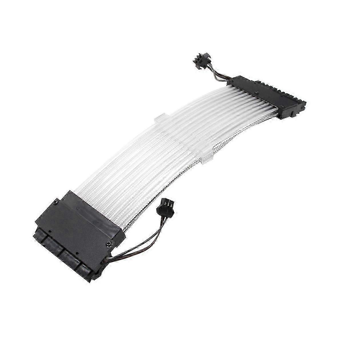 Pc Case Psu Extension Rgb Cable, Atx 24pin Color Line Argb Streamer Transfer Adapter, M/b 5v 3pin S