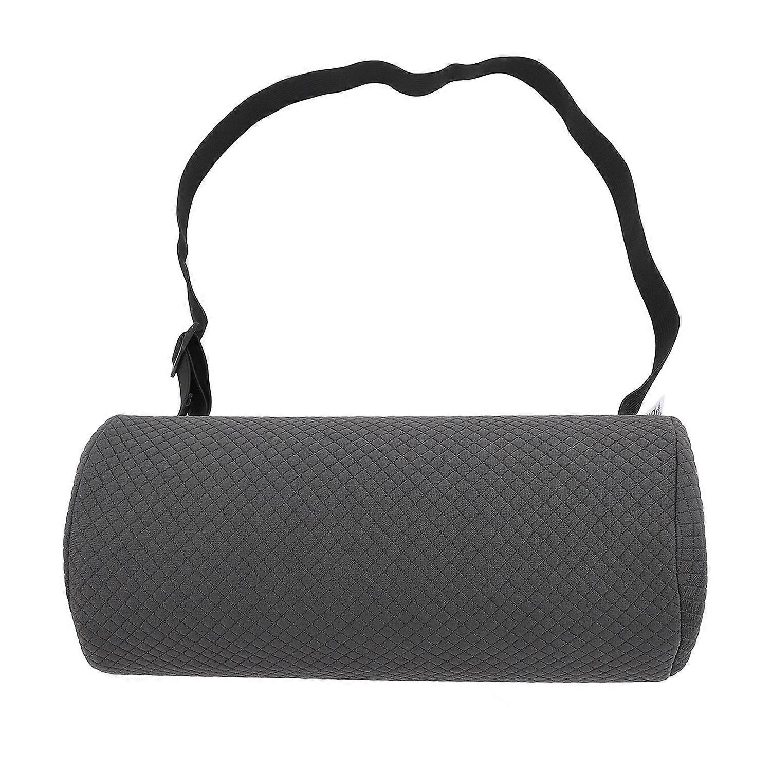 Cylinder Lumbar Roll Support Pillow Low Back Lumbar Support Memory Foam Lumbar Roll Cushion for Offi