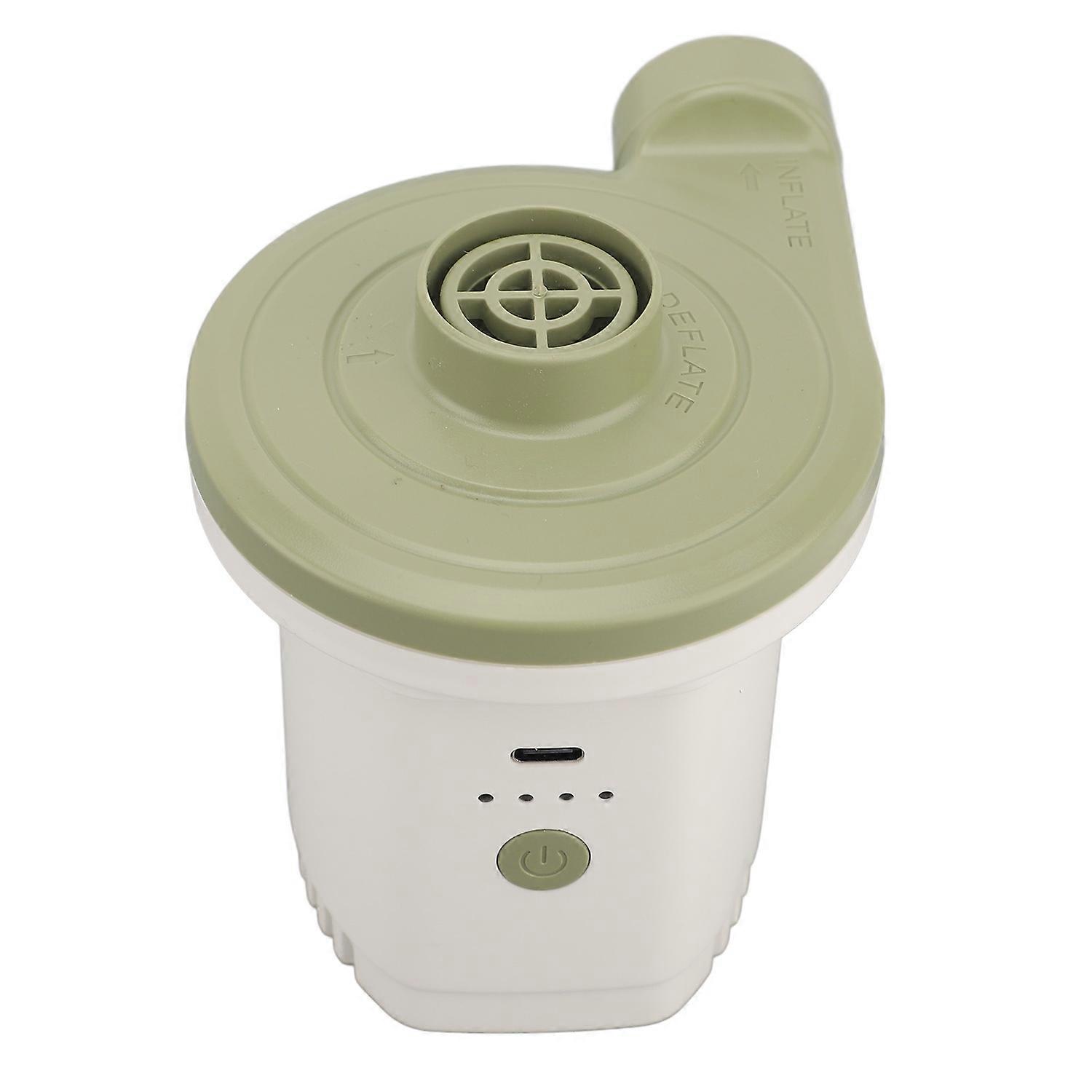 Electric Air Pump Portable Fast Inflation Deflation 2500mAh Battery Multifunctional Type C Rechargea