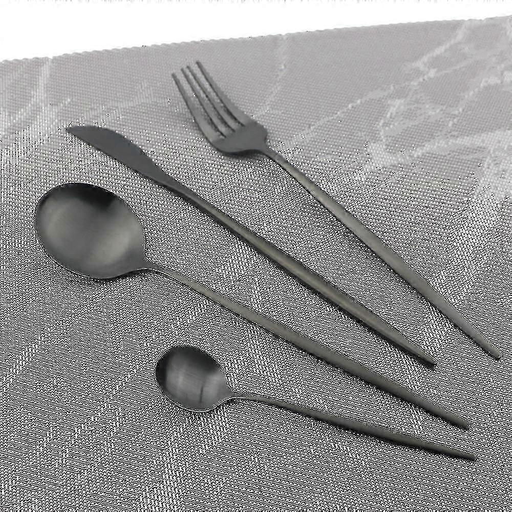 Gold Cutlery Set Matte Cutlery Set
