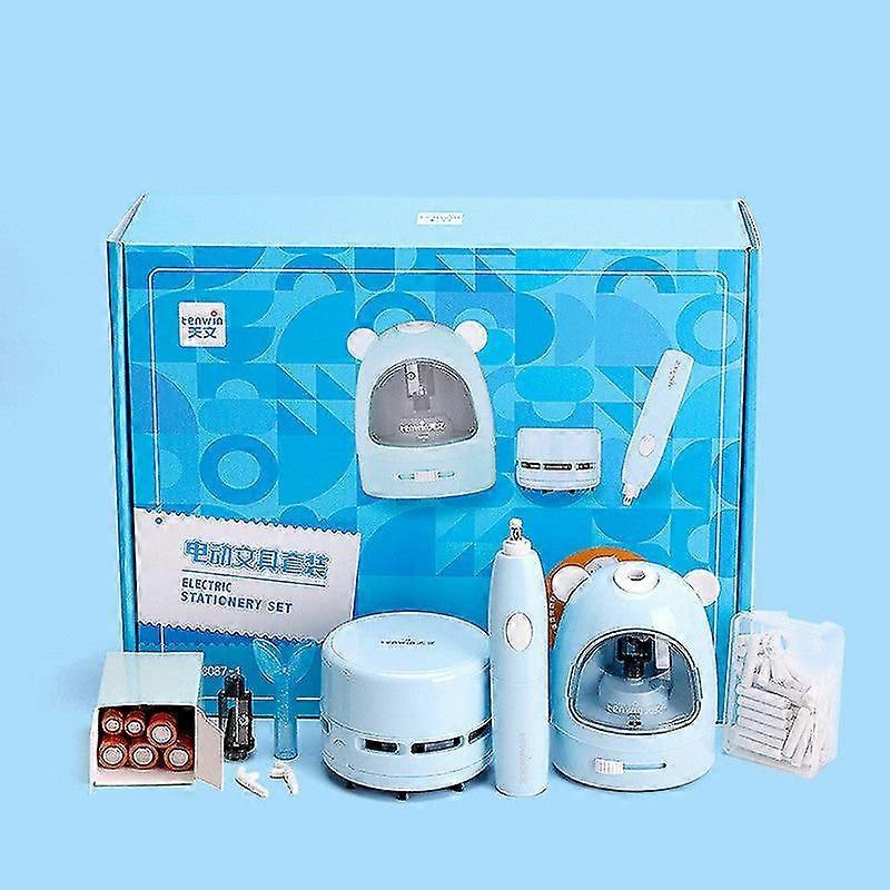 Electric Pencil Sharpener Pencil Sharpener Student Stationery Set
