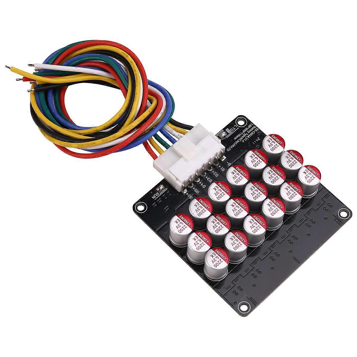 6S Active Equalizer Balancer Lifepo4 / Lipo/ LTO Battery Energy Equalization Capacitor Board