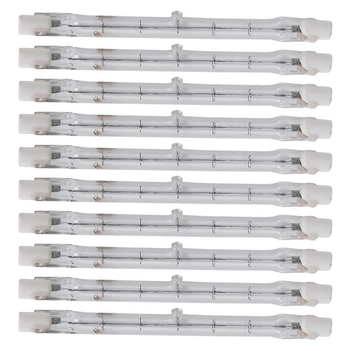 R7S Light Bulb 118 mm 200 W 230 V Pack of 10 Rod Lamp