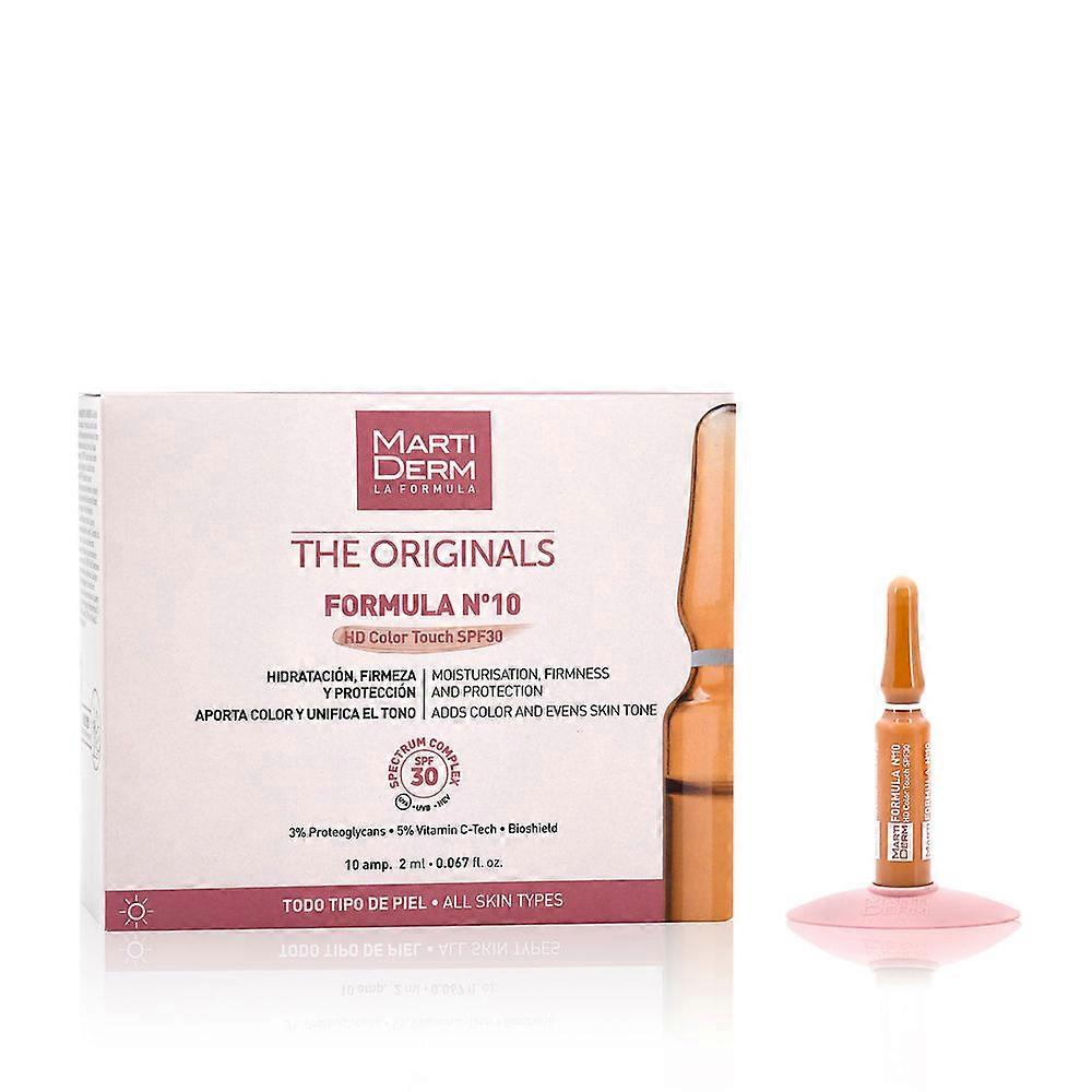 Martiderm The Originals Formula Nº10 SPF30 Ampoules, 10 x 2 ml