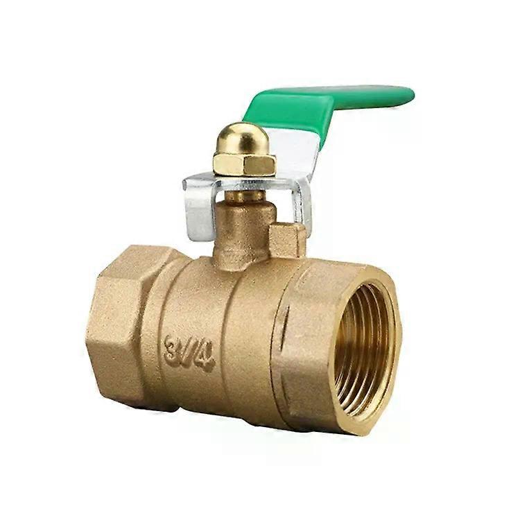 Pneumatic Hose Connector-Thickened Brass Ball Valve 3/4"-LAIZE