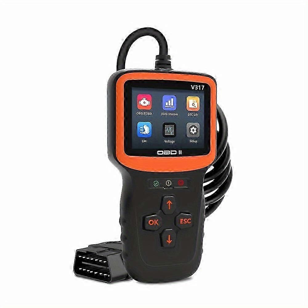 OBD2-Scanner Auto Check Auto Motor Clear Fault Code Reader Automotive Diagnostic Scan Tester Tools Kit Farbbildschirm, Auto OBDII / EOBD Scan Tool